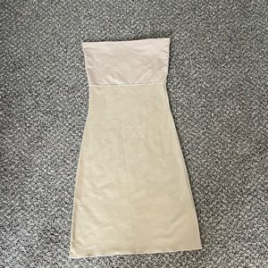 Spanx strapless dress